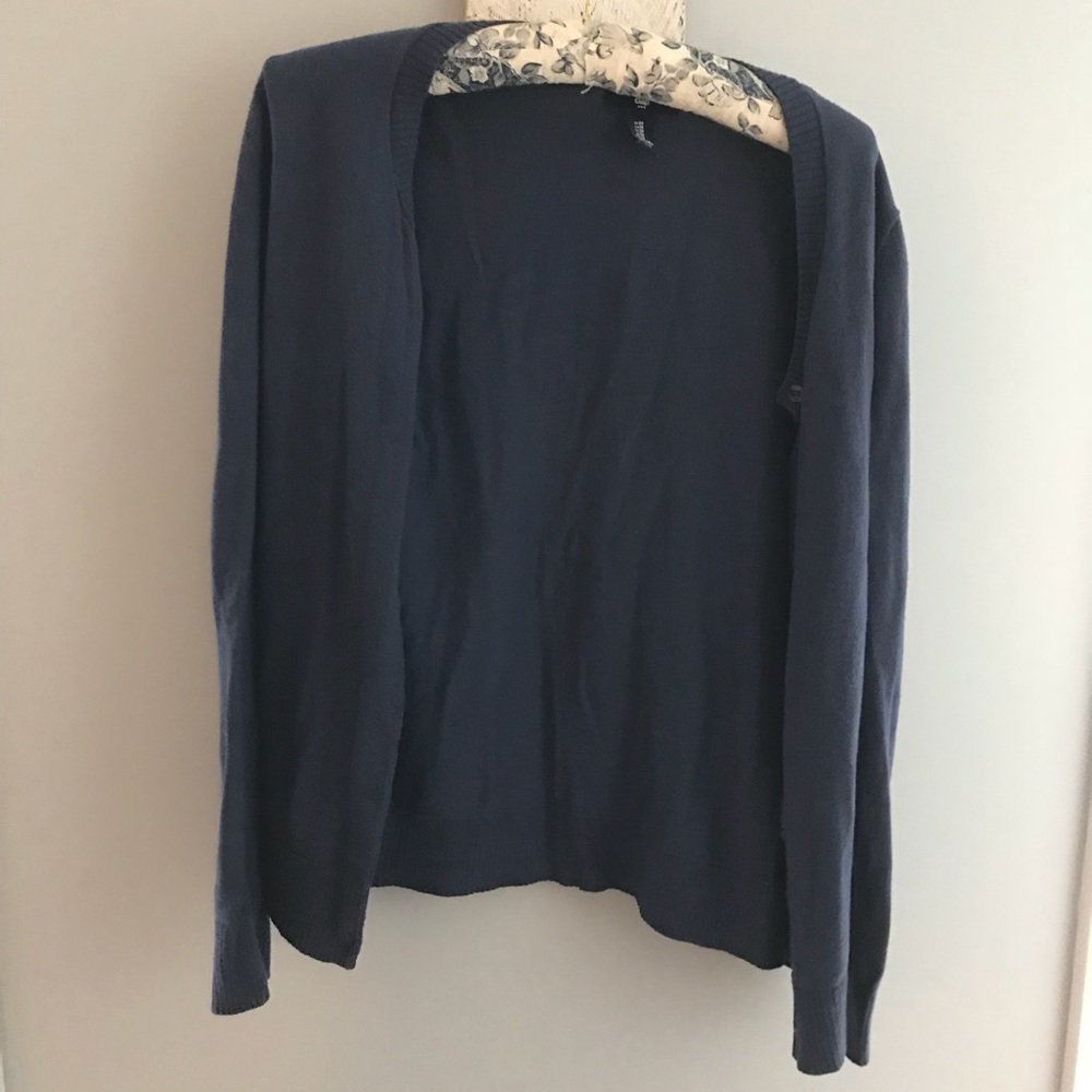 Gap navy cardigan